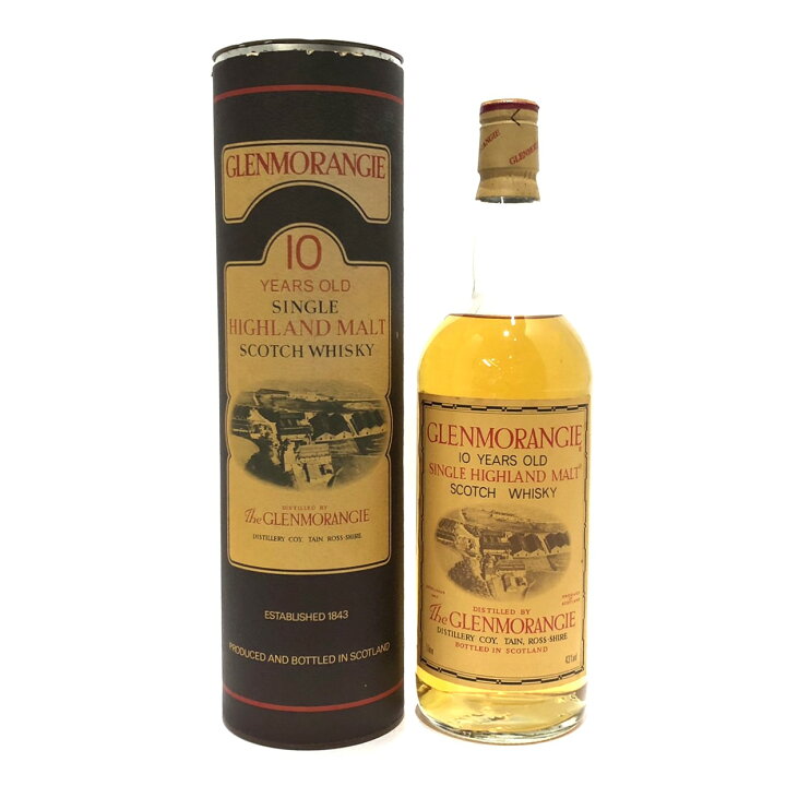 楽天市場】グレンモーレンジ 10年GLENMORANGIE10 YEARS OLD43%vol / 1