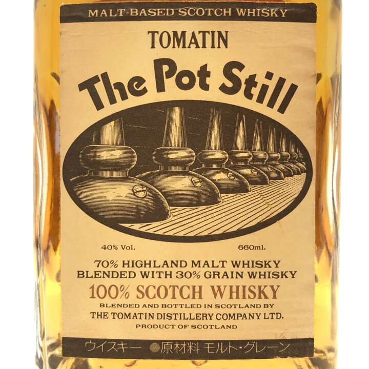 楽天市場】トマーチン・ザ・ ポットスチルTOMATINThe Pot Still40％Vol 