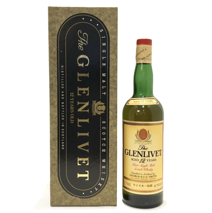 楽天市場】特級グレンリベット 12年The GLENLIVETAGED 12 YEARS86 