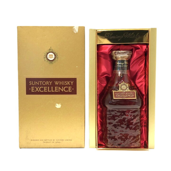 楽天市場】サントリーエクセレンス 80周年デキャンタボトルSUNTORY 