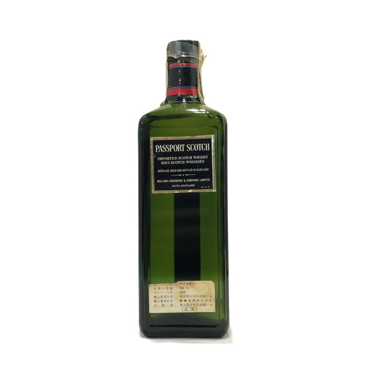楽天市場】特級パスポートスコッチPASSPORT SCOTCH4/5QUART / 80PROOF 