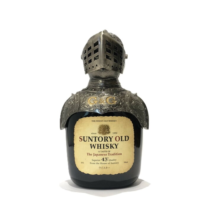 楽天市場】サントリー オールド甲冑ボトルSUNTORY OLD WHISKYARMOR AND 