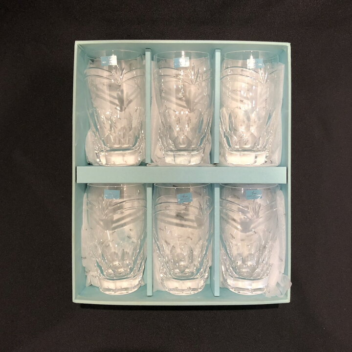 楽天市場】ホヤ クリスタルタンブラー 6個セットHOYA Crystal Tumblers 
