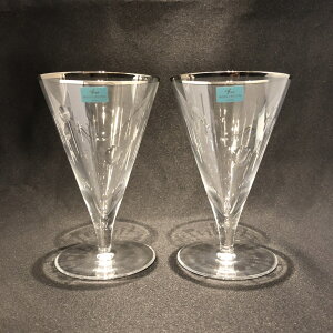 z NX^JNeEW[X OXv`i HOYA CRYSTALCOCKTAIL GLASS / JUICE GLASSPLATINUM RIM
