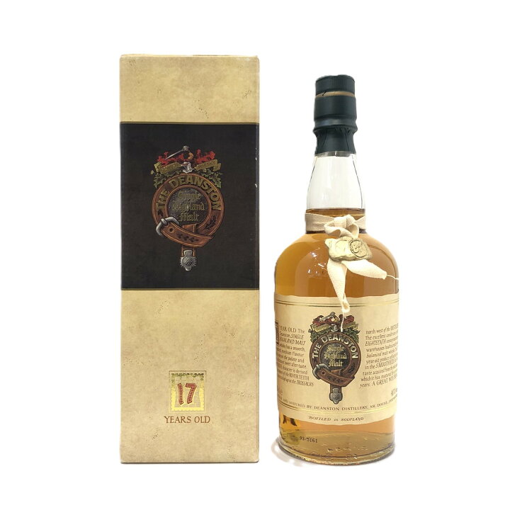 楽天市場】ディーンストン 17年Deanston 17 YEARS OLD40%vol / 70cl 