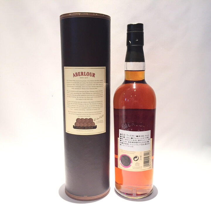 楽天市場】アベラワー 10年ABERLOUR AGED 10 YEARS70cl / 40％vol / 40 