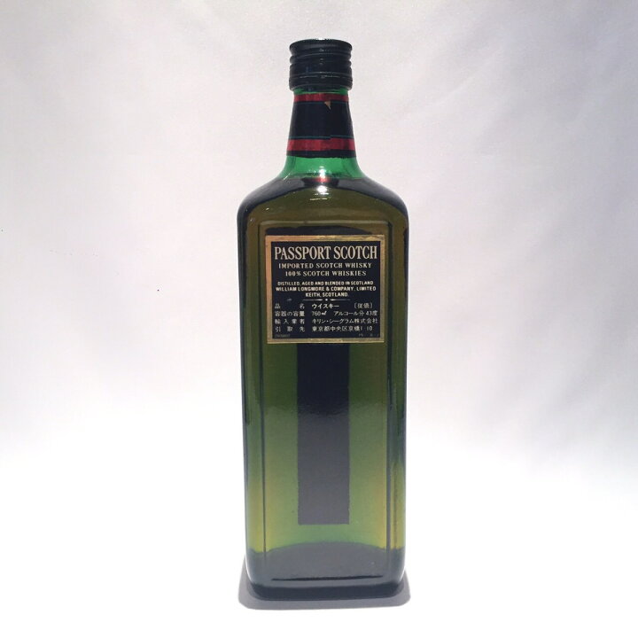 楽天市場】特級パスポート スコッチPASSPORT SCOTCH43% / 760ml 