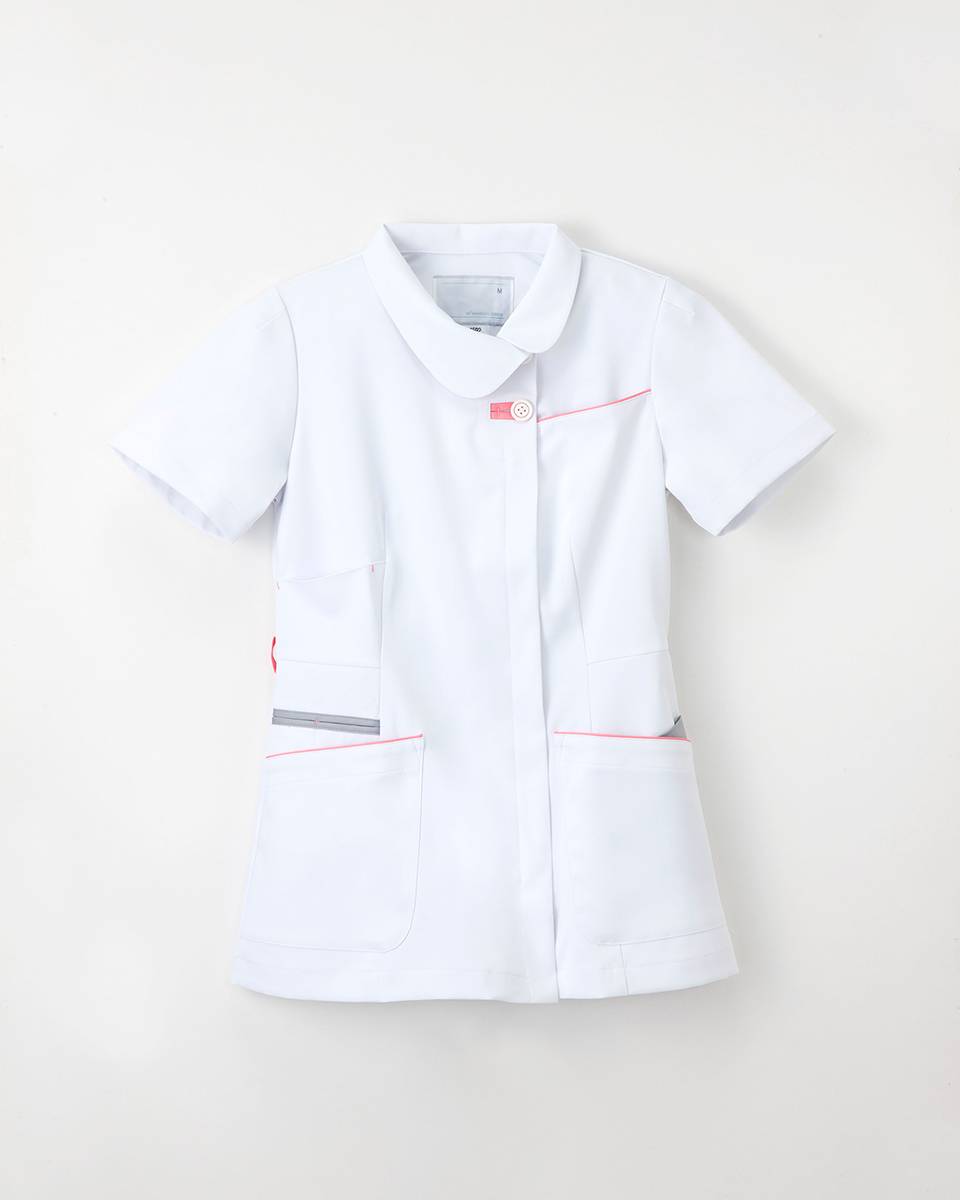 ナガイレーベン FT-4592 チュニック 白衣 ナースウェア 半袖上衣  医療 看護