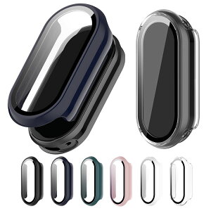 XiaomiSmartBand9�P�[�X�ϏՌ��J�o�[�t���ʋ����K���X�S�ʕی�t���ی�P�[�X�V���I�~�X�}�[�g�o���h9�P�F/�N���A�t�B������̃n�[�h�P�[�X�V���I�~�[