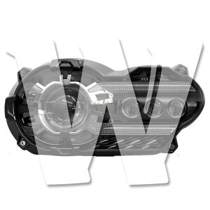 �V���� For BMW GR1200GS AVENTURA R1200GS 2004-2013�N�� LED �w�b�h���C�g �A�Z���u���[ �n�C�E���[�r�[���E�f�B���C�g Hi.LOW.DRL E�}�[�N�F�� DOT�F�� �Ԍ��Ή� �z���C�g 6500K �I�[�g�o�C �o�C�N