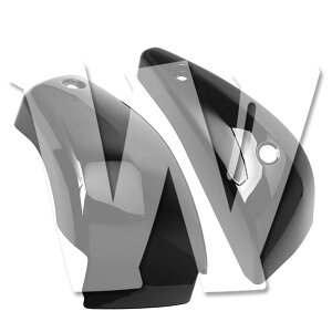 ヤマハ YAMAHA VStar Vスター 1300 XVS 1300 2007-2017年式モデル バッテリー カバー フェアリング カバー 保護 ABS素材 Brilliant Black ブラック 光沢黒 左右組 パーツ カスタム バイク オートバイ