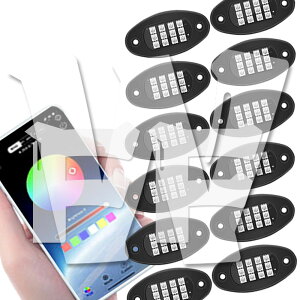X}z  RGB LED A_[Cg bNCg CgLbg A_[lI ԗp y F Av BluetoothRg[ Rt @\ ԊO Ԃ̃V[Vp h 