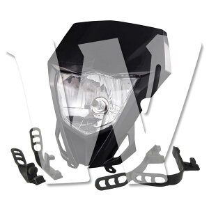 ���}�n YAMAHA WR250F WR250R WR450F YZ250F YZ450F YZ TTR WR FX MX Enduro Dirt Bike 2013-2023�N���f�� �n���Q�� �w�b�h���C�g 4300K �A�Z���u���[ ���C�g�J�o�[�t�� �u���b�N �Ԍ��Ή� �_�[�g�o�C�N �I�[�g�o�C