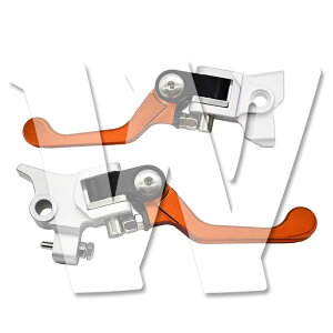 ���g�N���X�o�C�N�p CNC �u���[�L/�N���b�`���o�[ KTM SX/SXF/XC/XCF/XCW/EXC/EXCF 125/150/250/300/350/450/500 2014-2023�N���f���Ή� �I�����W �p�[�c