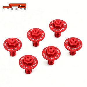 �yCRF150R/CRF150L/CRM250AR / CRF250L/RALLY / XR250 ���Ή��z�t�F���_�[�{���g �X�N�����[ �A���~ ���b�h�i�ԁj 30g 6�Z�b�g �l�W ��������