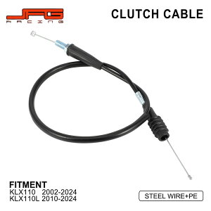 �y���ϋv�zKLX110 / KLX110L ��p �X���b�g���P�[�u�� 2002-2024 �K�� �I�t���[�h �o�C�N �p�[�c �����x�X�`�[�� + PE �R�[�g �X���[�Y���� J-04-KLX110