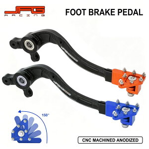 �yKTM��p�z102 �u���[�L�y�_�� �A���~CNC 125-500 SX/XC/XC-F/EXC-F 2016-2019 �I�����W/�u���[