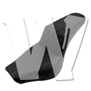 ハーレー ダビッドソン ソフテイル ストリートボブ スタンダード FXBB 107 FXST 2018-2023年式モデル フロント リア シート 黒革 シートクッション レザーシート 運転席 助手席 一体型シート PUレザ