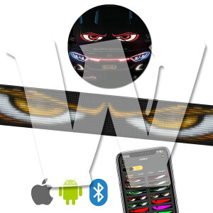 vO~O\ȏ_ȎԍLEDXN[ 192mm*1330mm ̖ USB LEDTC XN[ ^tLVu Bluetooth LED}gbNXXN[ AvRg[ \t^Cv tg/