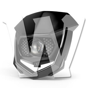 �V����!! KTM CRF XR WRF LED �w�b�h���C�g �A�Z���u���[ �n�C�E���[�r�[���E�f�B���C�g Hi.LOW.DRL ���C�g�J�o�[�t�� �z���C�g 6000K E�}�[�N/DOT�F�ؕi �u���b�N �Ԍ��Ή� �_�[�g�o�C�N �I�[�g�o�C