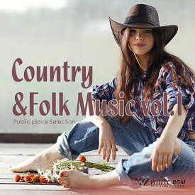 【店内音楽CD】Country&Folk Music vol.1（16曲　約61分）♪明るく軽快な音楽　店舗BGMやイベントに 著作権フリー音楽