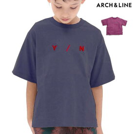 アーチアンドライン ARCH＆LINE OG COTTON Y/N TEE M-L(115-135cm) AL231303 子供 Tシャツ 半袖 ブランド おしゃれ キッズ