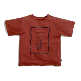 アーチアンドライン ARCH＆LINE OG GD COTTON CHEETAH TEE M-L(115-135cm) AL231318 子供 Tシャツ 半袖 ブランド おしゃれ キッズ