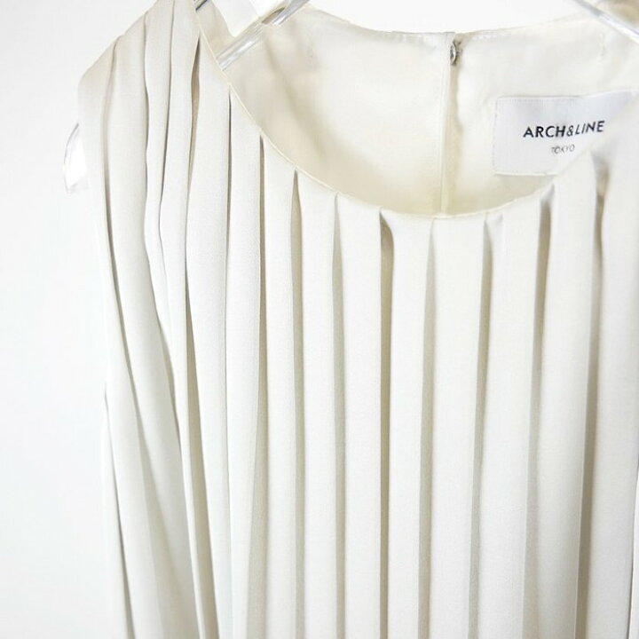 楽天市場】ARCH＆LINE アーチアンドライン スーツ SLEEVELESS PLEATS 