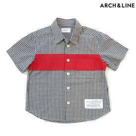 アーチアンドライン ARCH&LINE 5/S COLOR H/S SHIRT [AL811102] カラー半袖シャツ 115-135cm ブランド 男の子 女の子 子供服