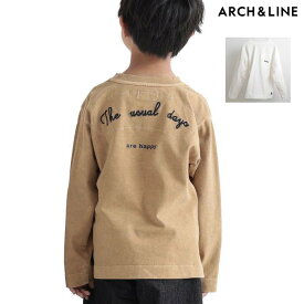 アーチアンドライン ARCH＆LINE OG PEACH SKIN ONE DAY L/S TEE AL222303 全2色／XS-XL(85-145cm) キッズ ジュニア Tシャツ 長袖 ロンT