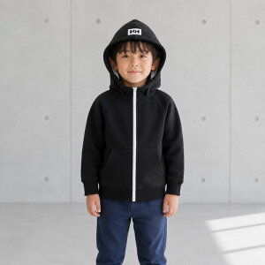 �ySALE�z �w���[�n���Z�� �p�[�J�[ �L�b�Y ���̎q �j�̎q �ʉ� �ʊw �O�V�� HELLY HANSEN ���S�t���W�b�v �X�E�F�b�g �p�[�J�[ HJ32003 120cm
