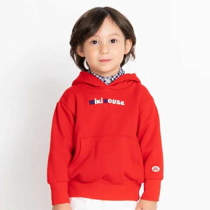 楽天市場】セール30%OFF ミキハウス パーカー mikihouse.ロゴパーカー 