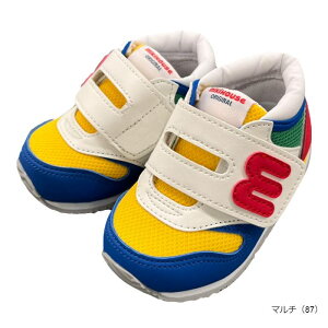 【アウトレット】ミキハウス MIKI HOUSE 靴 mロゴセカンドベビーシューズ セカンドシューズ ベビー プレゼント 出産祝い サイズ感2E(13 13.5 14 14.5 15cm)
