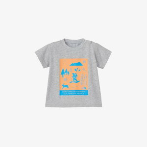 ノースフェイス Tシャツ ショートスリーブシレトコトコティー NTB32534ST 80,90cm ベビー 出産祝い プレゼント 半袖Tシャツ THE NORTH FACE ザ・ノース・フェイス【正規品】