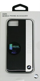 BMW iPhone SE2 第2世代 / iPhone8 / iPhone7 ケース PC+本革+アルミ 背面 カバー アイフォン メンズ カーブランド ブランド 車