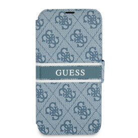 GUESS公式ライセンス ポケット付きモノグラム手帳型ケースiPhone13ProPRO用 カード カード収納 端末保護 スマホケース マグネット スマートフォン