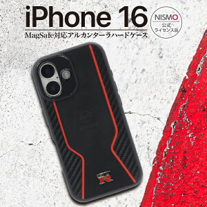 iPhone16 P[X NISMO GT-R MagsafeΉ CX[d Y jX jbT NISSAN Ռz ϏՌ I[v^ ACtH16 CZX