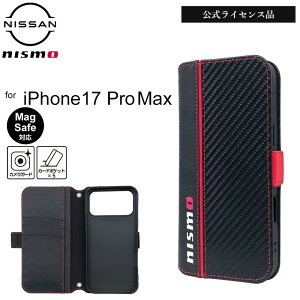 NISMO iPhone 17 ProMax �P�[�X �蒠�^ MagSafe�Ή� �j�X�� �������C�Z���X iPhone17ProMax �J�o�[ �蒠�^�P�[�X �J�[�h���[ �X�^���h�@�\ �ϏՌ� �S�ʕی� ������� ���������� �����Y �r�W�l�X �u�����h 