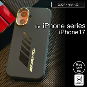 iPhone 17 �P�[�X �����Z�f�X�x���c AMG iPhone17 �A�C�t�H��17 MagSafe �Ή� �V���v�� �V���R���P�[�X �������C�Z���X ������� ���������� ������ �l�C �u���b�N �� �u�����h �J�����ی� �����Y�ی� 