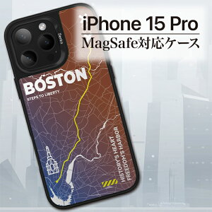 iPhone 15Pro �P�[�X MagSafe�Ή� �{�X�g�� �f�U�C�� �ϏՌ� MagSafe�P�[�X �X�}�z�P�[�X �J�o�[ ������� ���������� �A�����J �s�s �M�t�g �v���[���g ���C�����X�[�d�Ή� ���^ �y�� TPU PC �n�C�u��