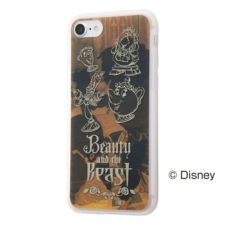 楽天市場 100円offクーポン 11 4 00 Iphone 7 ディズニーキャラクター Tpuソフトケース メタルドローイング 美女と野獣 城の仲間 Iphone Se2 Iphone Se 第2世代 ケース フィルムのwhitebang