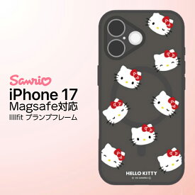 iPhone17 ケース ハローキティ サンリオ 公式 ライセンス かわいい キャラクター マット クリア TPU PC プランプフレーム キズ 指紋 防止 耐衝撃 保護 カバー スマホケース Magsafe対応 マグセーフ充電 iPhone 17 アイフォン17 iPhone17Air iPhone17Pro iPhone17ProMax