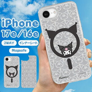 iPhone 17e �P�[�X �N���~ �N���A iPhone16e �A�C�t�H��17e �A�C�t�H��16e �T�����I MagSafe KUROMI �J���� �����Y �J���������Y �ی� �L�����N�^�[ ���킢�� �l�C ���� �J�o�[ �n�C�u���b�h �X�}�z�P�[�X