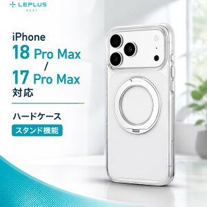 iPhone 18 Pro Max �n�[�h�P�[�X MagSafe�Ή� ������ �N���A/�V���o�[ LEPLUS NEXT iPhone 17 Pro Max MASTER CLEAR mag swing �X�^���h�t�� �N���A 360�x��] �X�^���h�@�\ �|���J�[�{�l�[�g �J�����ڒn�h�~ �{�^��