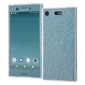 【マラソン限定 大特価】 Xperia XZ1 Compact カバー ケース 耐衝撃 衝撃に強い 保護 ラメ入り グリッター キラキラ 軽い 柔らかい ソフト TPU SO-02K docomo エクスペリア ミッキー