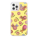 iPhone12 iPhone12Pro トムとジェリー カバー ケース 耐衝撃 衝撃に強い 保護 ラメ入り グリッター キラキラ 流れる ラメ 動く 液体 かわいい おしゃれ ドーナツ クリア