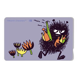 ICカードステッカー ムーミン ICカード ステッカー シール 交通 電車 バス suica pasmo icoca manaca 貼る スティンキー キャラクター かわいい 可愛い