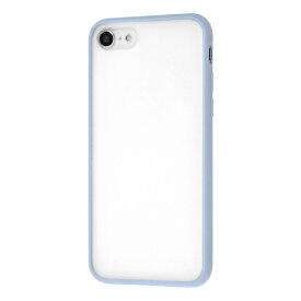 【スーパーSALE限定 大特価】 iPhoneSE3 iPhoneSE2 iPhone8 iPhone7 カバー ケース 耐衝撃 衝撃に強い 保護 傷に強い シンプル マット 半透明 指紋 つかない くすみカラー ブルー