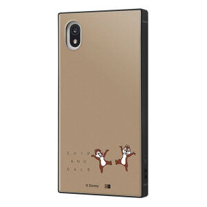 Xperia Ace III ケース SO-53C SOG08 カバー ディズニー 耐衝撃 キャラクター ハード ソフト スマホケース スクエア KAKU チップ&デール かわいい エクスペリア3 衝撃吸収 XperiaAce3 Xperiaace