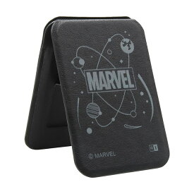 スマホ MagSafe カードケース マグネット マーベル スパイダーマン レザー マグセーフ シール ステッカー 貼り付け 着脱 粘着 薄型 ポケット カード入れ カードホルダー 多機種対応 マルチ対応 ステッカー付 スタンド